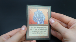 Gauntlet of Might Magic Card International Collectors' Edition ICE MTG - Image 2