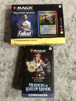 Magic The Gathering Murders At Karlov Manor & Fallout Science! *NEW/SEALED* - Image 1