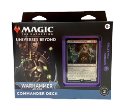 Magic The Gathering Universes Beyond Warhammer Commander Deck Necron Dynasties - Image 1