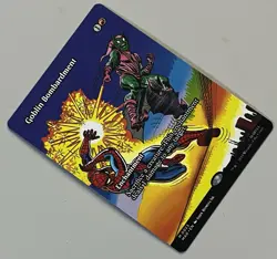 MTG Marvel Universe Goblin Bombardment Enchantment MYTHIC REGULAR #0023 - Image 2