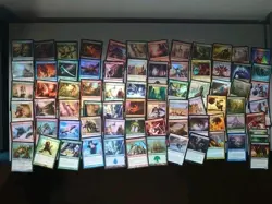 74 Mixed MTG Foil Cards Only Lot Inc Sepfoil3 RTR,Ktk,Nyx,Many Basic land - Image 1