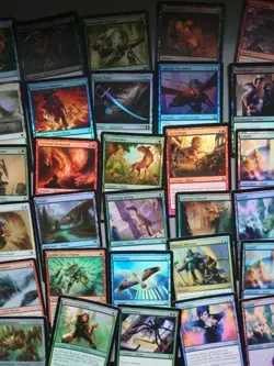 74 Mixed MTG Foil Cards Only Lot Inc Sepfoil3 RTR,Ktk,Nyx,Many Basic land - Image 3