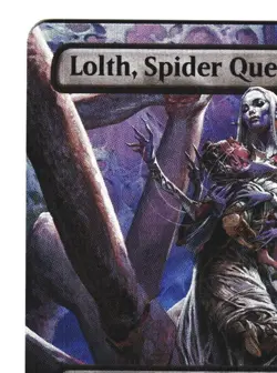Magic The Gathering - Forgotten Realms AFR 2021 - #284 Lolth, Spider Queen NM x1 - Image 2