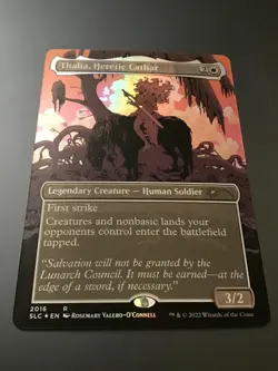 MTG Secret Lair #2016 Thalia, Heretic Cathar Borderless Foil NM - Image 1