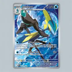 Inteleon 142/132 Illustration Rare IR Pokemon TCG Mega Evolutions - Image 1
