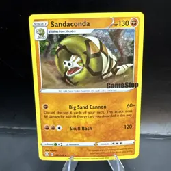 Pokemon TCG Sandaconda 082/163 GameStop Exclusive Stamped Promo Holo NM - Image 1