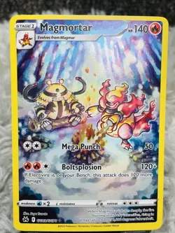Magmortar Full Art GG03/GG70 Galarian Gallery - Pokemon Crown Zenith - NM/M - Image 1