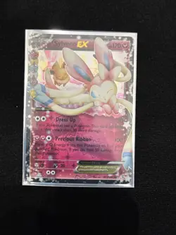 Pokemon Sylveon EX TCG RC21-32 Generations Radiant Collection Ultra Rare Holo - Image 3