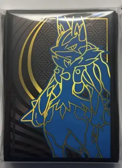 Pokemon ETB Sleeves - Mega Evolution Lucario Sealed New 60 Sleeves - Image 1