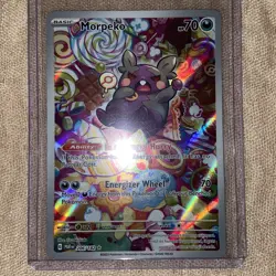 Pokemon TCG Morpeko Paradox Rift 206/182 Illustration Rare Full Art SV Holo - Image 2