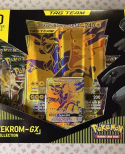 Pokemon TCG Pikachu and Zekrom GX Tag Team Premium Collection Evolving Skies - Image 3