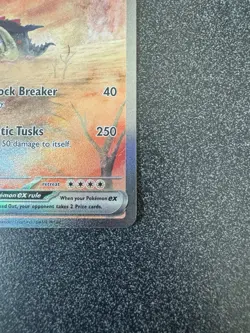 2023 Pokemon TCG Great Tusk EX 246/198 SV01 Special Illustration Rare - Image 4