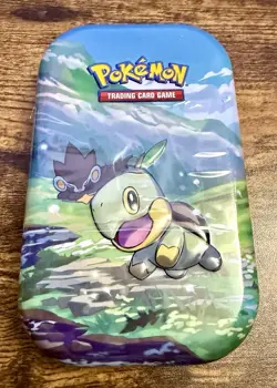 Pokemon TCG: Sinnoh Stars Mini Tin - Chimchar & Pachirisu - Factory Sealed - Image 1
