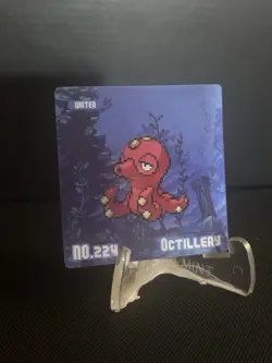 Pokemon Eif origin Gameboy Lenticular Remoraid/Octillery #FF - Image 2