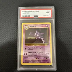 Haunter #29 - 1999 Pokemon Base Set Unlimited - PSA 9 - Image 1