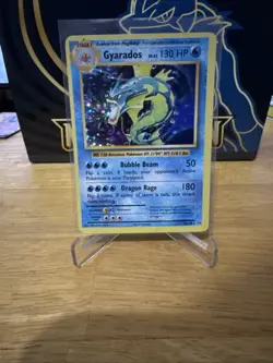 Pokemon Gyarados 34/108 XY Evolutions Holo Rare Never Played (C) Off Centered - Image 1