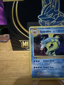 Pokemon Gyarados 34/108 XY Evolutions Holo Rare Never Played (C) Off Centered - Image 2