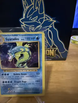 Pokemon Gyarados 34/108 XY Evolutions Holo Rare Never Played (C) Off Centered - Image 3