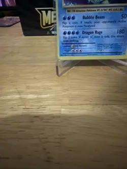 Pokemon Gyarados 34/108 XY Evolutions Holo Rare Never Played (C) Off Centered - Image 5
