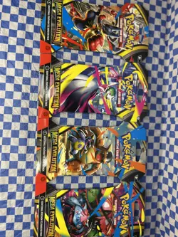 Pokemon Mega Evolution Sleeved Booster Packs Full art set (Lot of 4) - Image 1