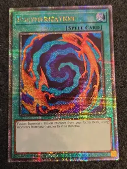 Yugioh! Polymerization - RA02-EN047 - Quarter Century Secret Rare - 1st Edition - Image 1