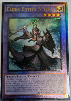 Yugioh! - Elder Entity N'tss - RA01-EN026 - Prism. Ultimate Rare -25'th -NM/M - Image 1