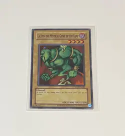 Yu-Gi-Oh! La Jinn The Mystical Genie Of The Lamp #RP01-EN085 Super Rare + Bonus - Image 1