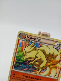 Ninetales 20/95 - HS Unleashed - Rare Regular LP Pokemon Card, 2010 - Image 2