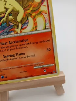 Ninetales 20/95 - HS Unleashed - Rare Regular LP Pokemon Card, 2010 - Image 4