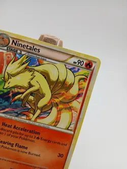 Ninetales 20/95 - HS Unleashed - Rare Regular LP Pokemon Card, 2010 - Image 5