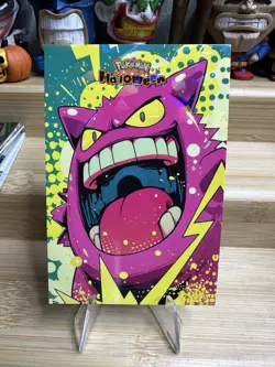 Gengar Cracked Ice Pokemon 2025 Halloween Card Database Set - Image 1