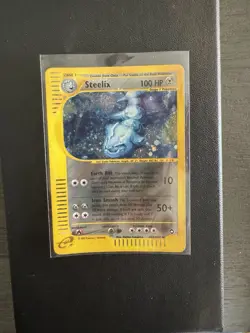 Steelix H23/H32 Holo-Pokemon TCG: E-series Aquapolis Holo Card MP - Image 1