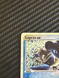 Pokemon TCG Lapras EX Holo Damage Card 99/109 Ruby and Sapphire - Image 2
