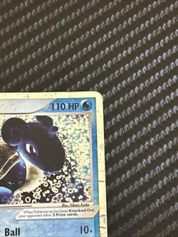 Pokemon TCG Lapras EX Holo Damage Card 99/109 Ruby and Sapphire - Image 3