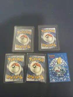 Pokemon Trading Card Mix Rare Cards Lot of 5 TCG Cards No Dups, All Sleeved - Image 2