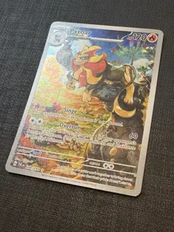 Pokemon TCG Pyroar Card Sv02: Paldea Evolved, Illustration Rare, 200/193 NM Cond - Image 2