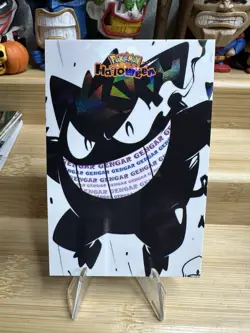 Gengar Cracked Ice Pokemon 2025 Halloween Card Database Set - Image 1