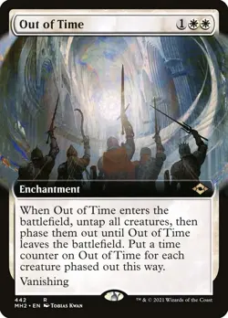Out of Time Modern Horizons 2 Magic MTG Enchantment CARD 1x (442) - Image 1