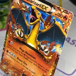Pokemon TCG Charizard EX XY17 Holo Ultra Rare Black Star Promo Card NM-LP - Image 4
