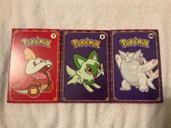 2023 McDonald's Pokemon TCG Card Packs, Game, Stickers 7-8-10 Lot of THREE - Image 1