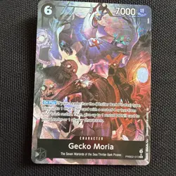 One Piece Card Game Gecko Moria (Alternate Art) PRB02-013 R English - Image 2