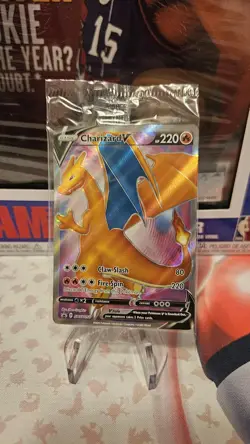 Sealed 2020 Charizard SWSH050 Black Star Promo Card Champions Path Pokemon Card - Image 1