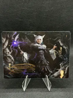 Y'shtola, Night's Blessed Art Card (21) (Gold-Stamped Signature) Art Series:... - Image 1
