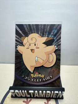 Topps Pokemon Tv Animation Clefairy Foil Card - Image 1