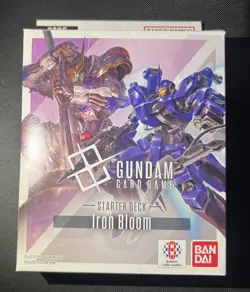 Gundam Card Game TCG Starter Deck ST05 Iron Bloom NO PROMO PACK, DECK ONLY - Image 1