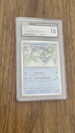 Vaporeon Cosmos Holo #168 - CGC 10 GEM MINT - Pokemon Promo Card - Image 2
