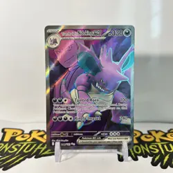 Pokemon Card Team Rocket's Nidoking ex 216/182 Ultra Rare Destined Rivals NM - Image 1