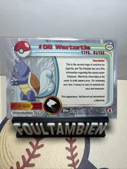 Topps Pokemon Tv Animation Wartortle Foil Card - Image 2