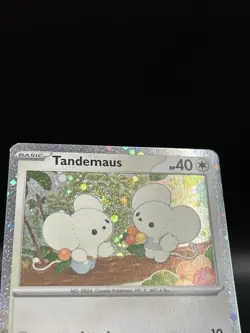 Cosmo Holo Tandemaus (Swirl) 167/193 - Pokemon Paldea Evolved Card - NM - Image 2