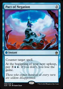 MTG English Pact of Negation NM Foil Masters 25 - Image 1